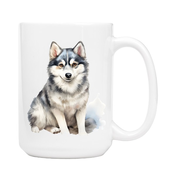 Hrnek velký s potiskem Aljašský klee kai