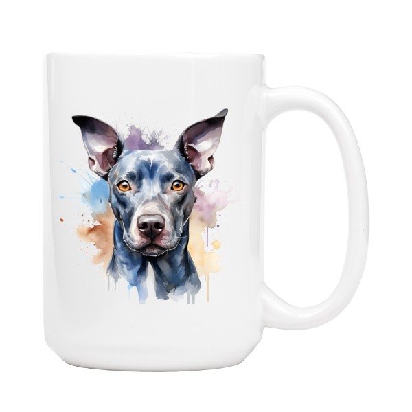 Hrnek velký s potiskem Americký bezsrstý teriér 2