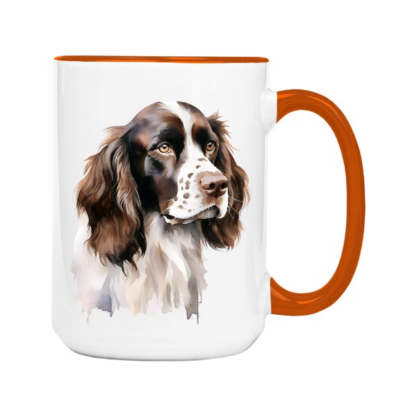 Hrnek velký barevný s potiskem Anglický špringeršpaněl