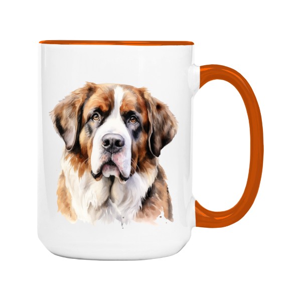 Hrnek velký barevný s potiskem Bernardýn 2