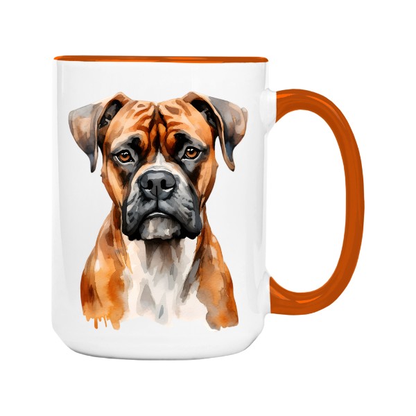 Hrnek velký barevný s potiskem Boxer 2