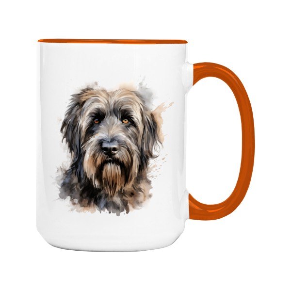 Hrnek velký barevný s potiskem Briard 2