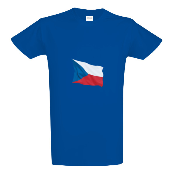 Tričko s potiskem ČR - znaky záda+bílá čísla