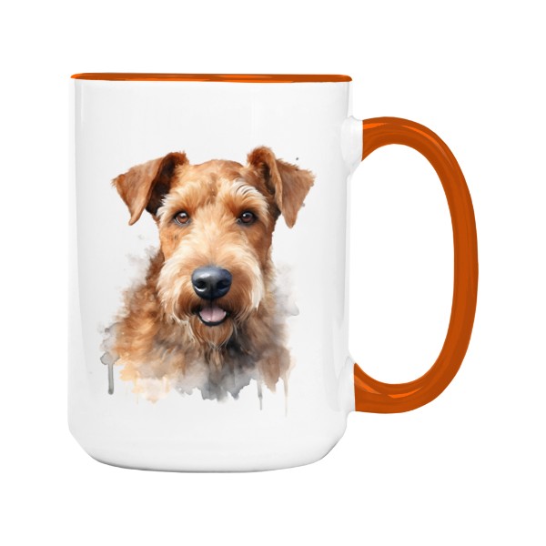 Hrnek velký barevný s potiskem Erdelteriér 2