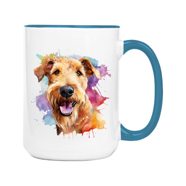 Hrnek velký barevný s potiskem Erdelteriér