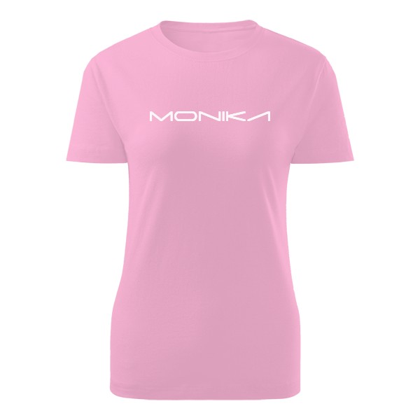 Tričko s potiskem monika women pink