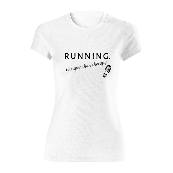 Dámské funkční tričko s potiskem Running