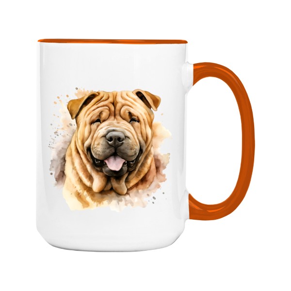 Hrnek velký barevný s potiskem Šarpej 2