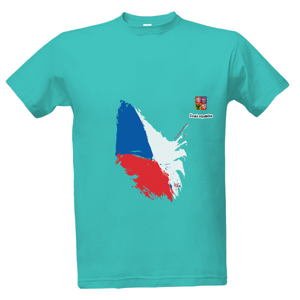 Tričko s potiskem Česká republika V.01